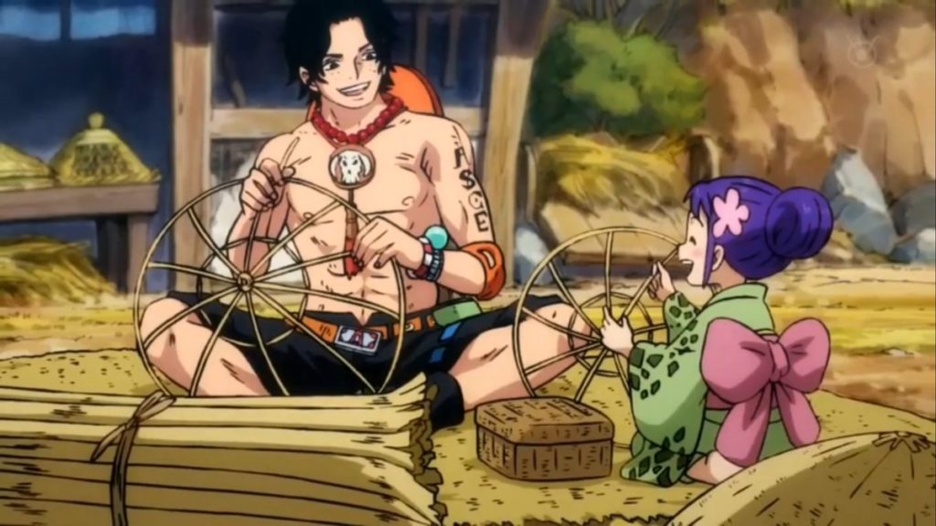 Ace & Otama in Wano