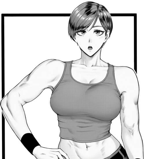 Tank Top Girl One Punch Man