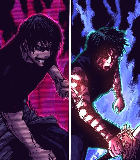 Toji Fushiguro vs Maki Zenin Jujutsu Kaisen