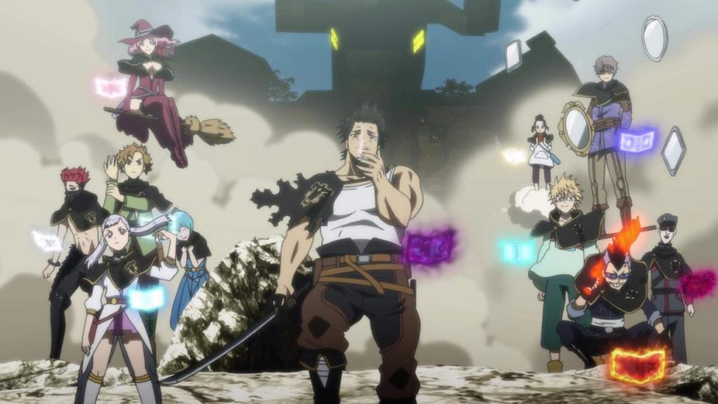 All Black Bulls Members Black Clover