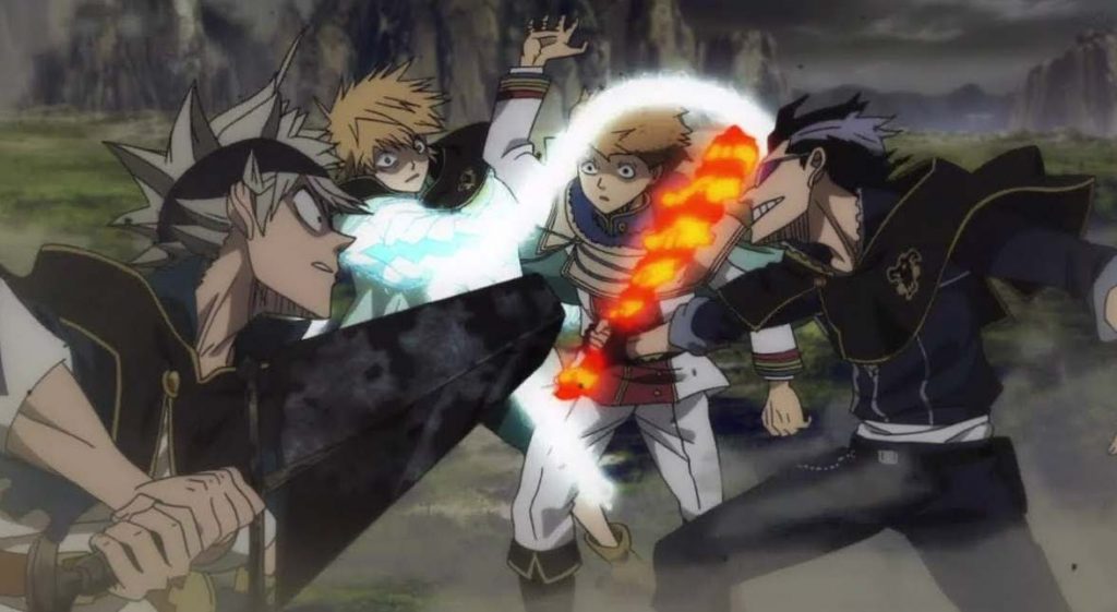 Black Bulls Threatens Langris Black Clover