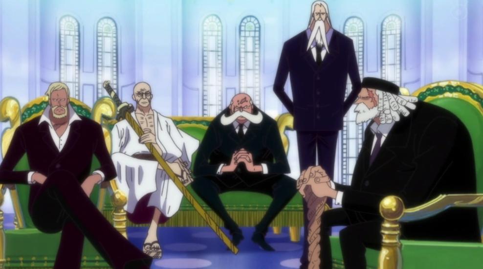One Piece Five Elders